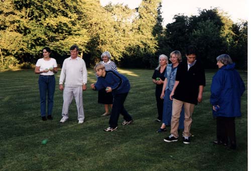 Boules, English style